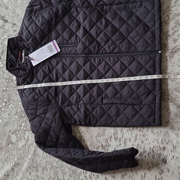 Hawke & Co Diamond Quilted Jacket Full Zip NWT - Picture 6 of 7